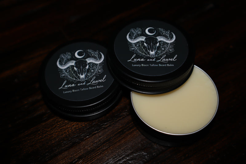 Luna and Laurel Luxury Bison Tallow Beard Balm - Discovery Size